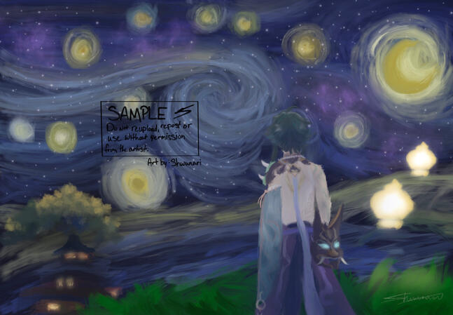 Xiao Starry Night Xiao Starry Night