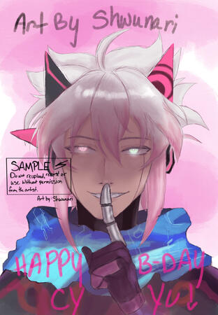 CyYu Birthday Art CyYu Birthday Art